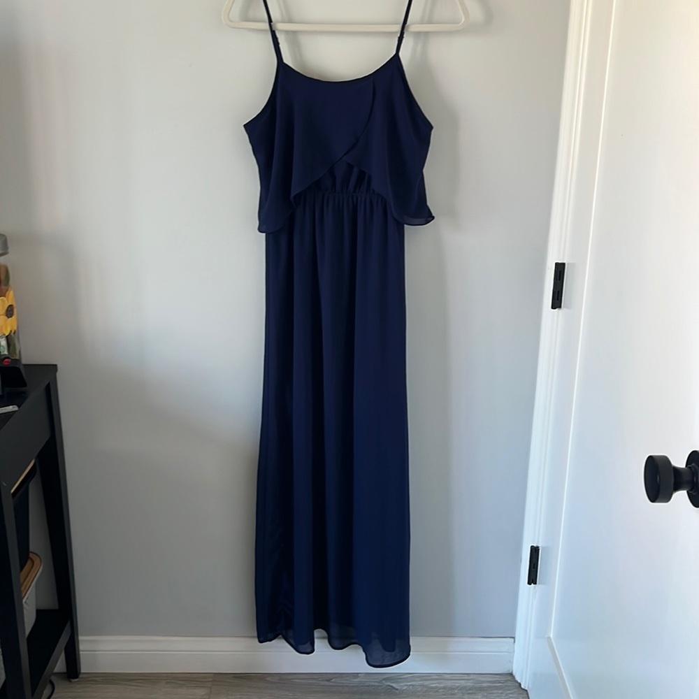 Sheer maxi dress